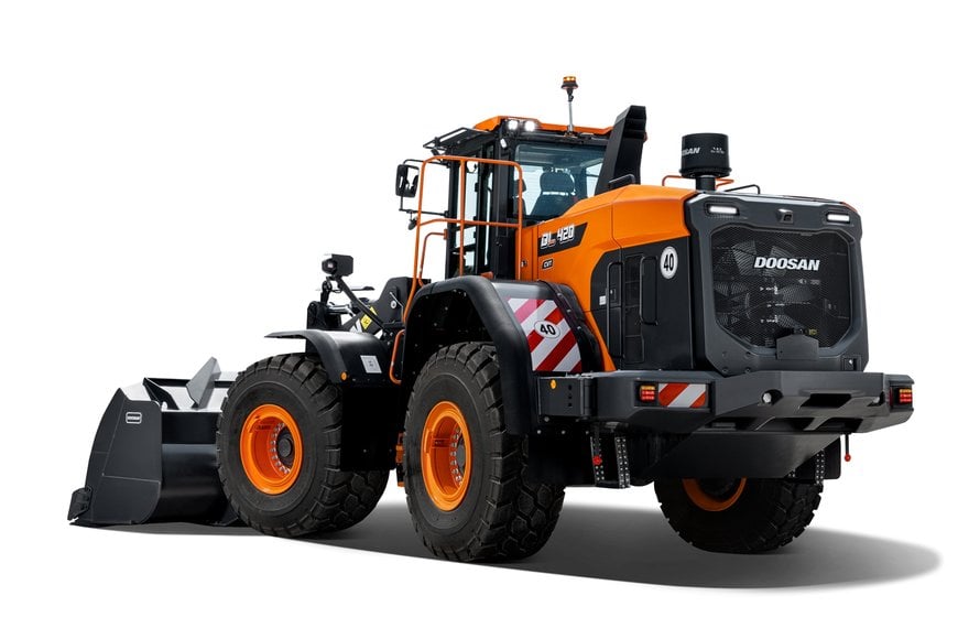 Doosan Launches New DL420CVT-7 Wheel Loader